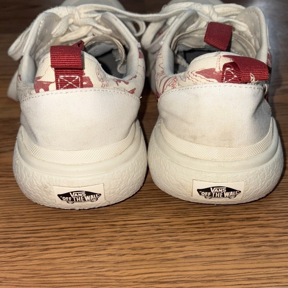 Vans Ultra-range sneakers  in Red and White women’s size 10, Men’s size 8.5 - Picture 4 of 7
